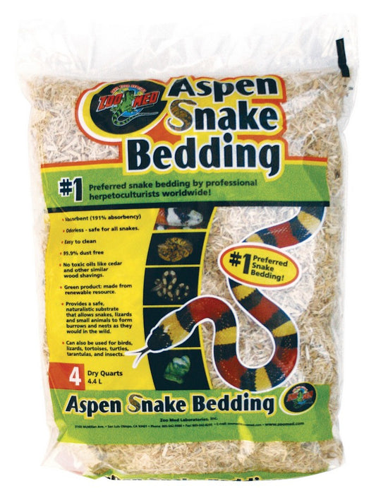 Zoo Med Aspen Snake Bedding 24 Quart 26.4ltr