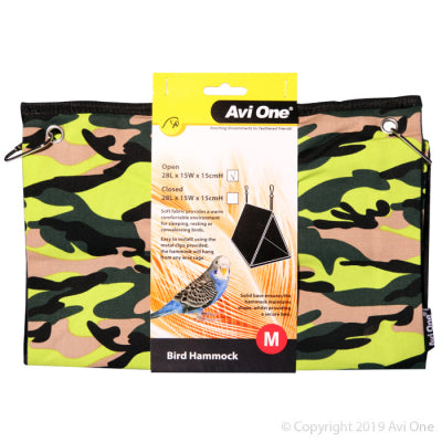 Avi One Bird Hammock Open Medium 28l X 15w X 15h