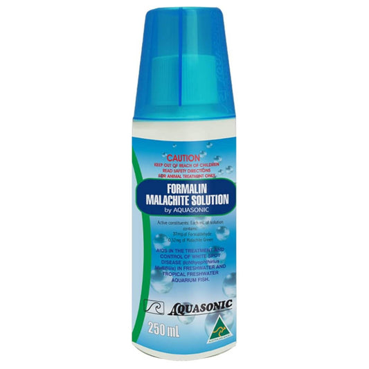 Aquasonic Formalin/malachite Solution 100ml