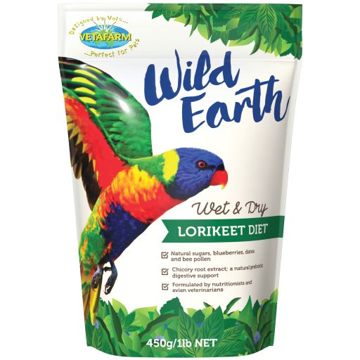 Vetafarm Wild Earth Lorikeet 450g