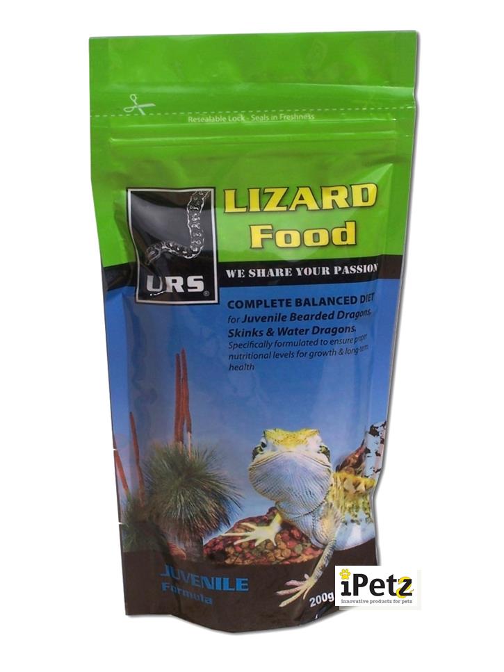Urs Juvenile Lizard Food - 200g Urs Juvenile Lizard Food - 200g