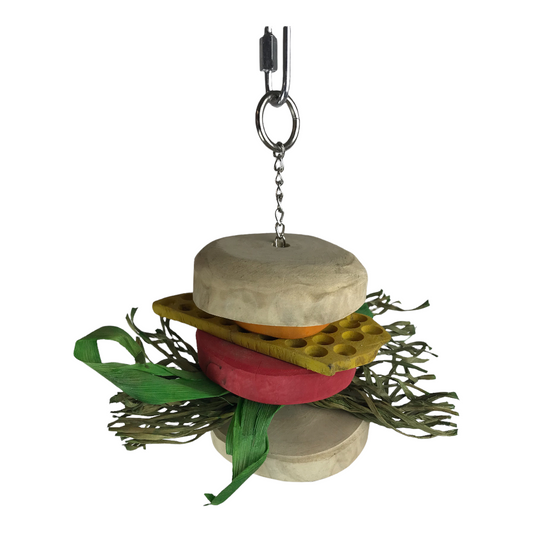 Nino's Java Bird Toys - Burger