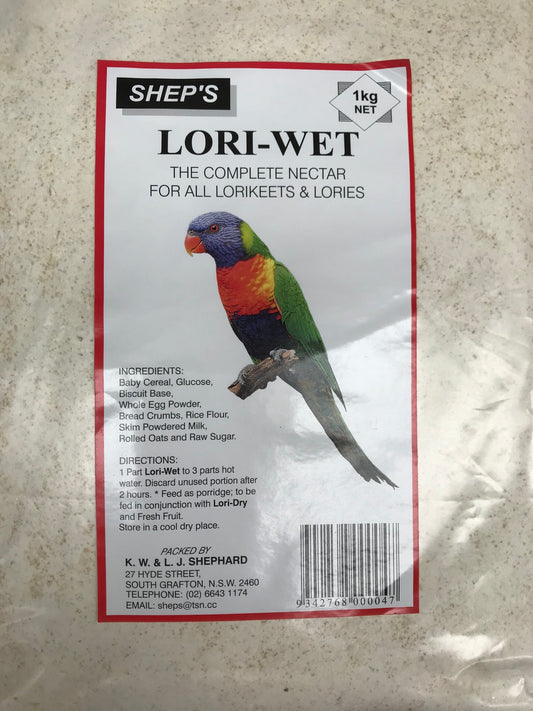 Shep's Lori Wet 1kg
