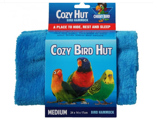 Cozy Hut Bird Hammock - Medium