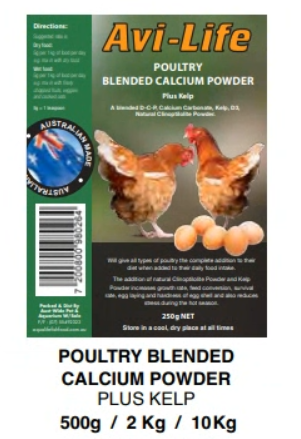Avi-life Poultry Blended Calcium With Kelp 1kg