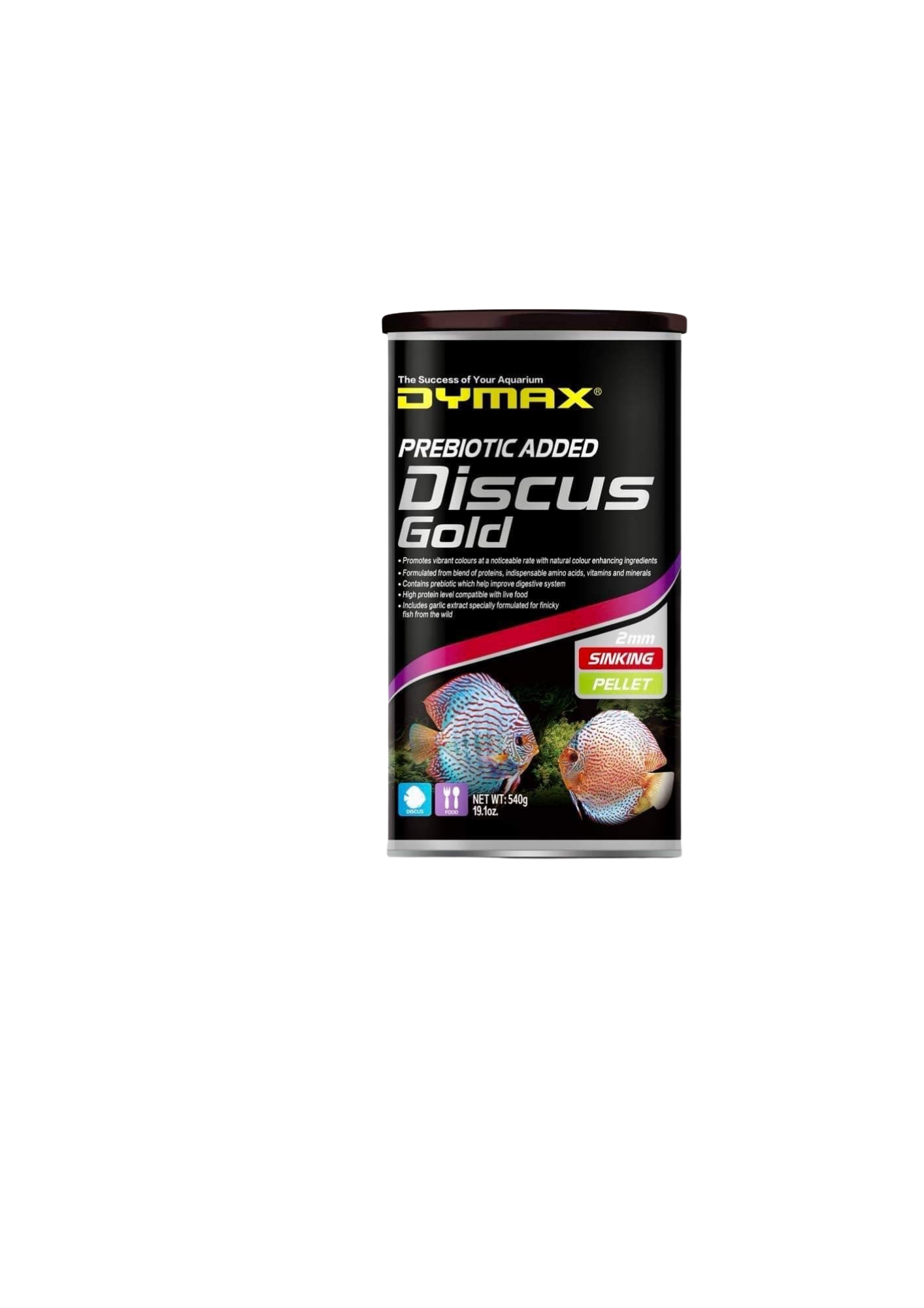 Dymax Discus Gold 170g Sinking Pellets