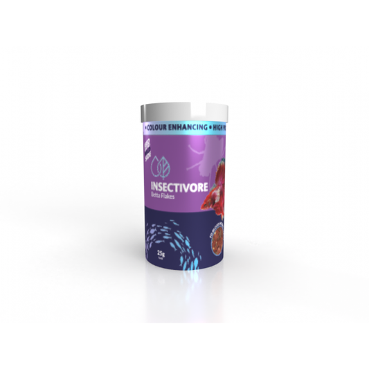 Betta Fighting Fish Insectivore Insect Flakes 25g