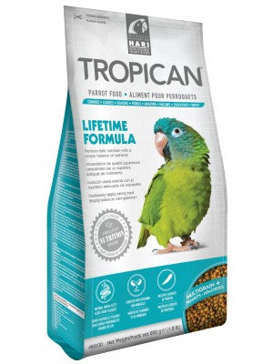 Tropican Lifetime Parrot Granules 820g