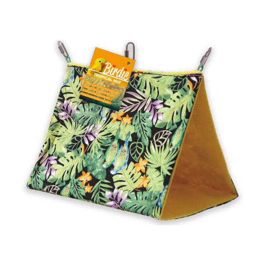 Tropical Bird Hut X Large 33x25cm