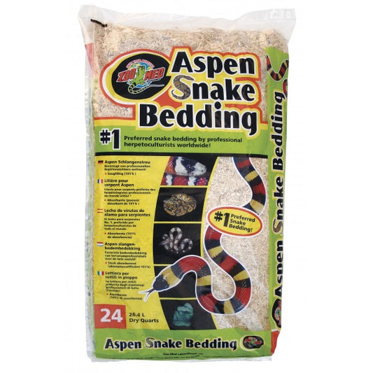 Zoo Med Aspen Snake Bedding 24 Quart 26.4ltr