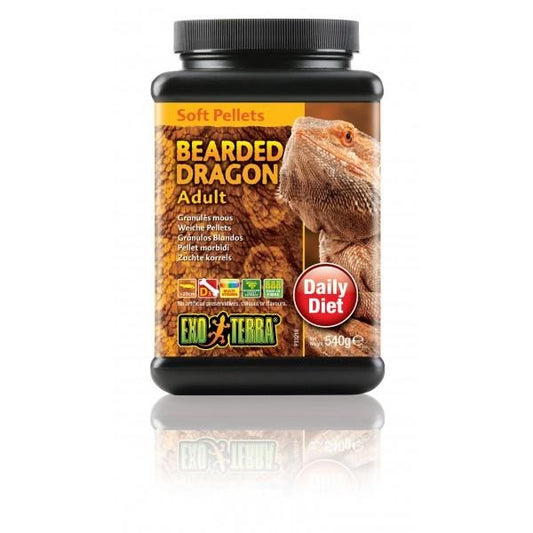 Exo Terra Bearded Dragon Adult Soft Pellets 540g