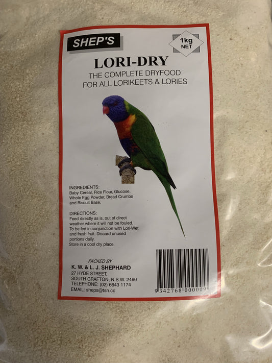 Shep's Lori Dry 1kg