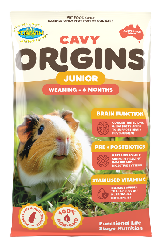 Vetafarm Origins Cavy Junior - 1.5kg 