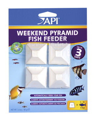 Api Weedend Pyramid Fish Feeder 4x3days