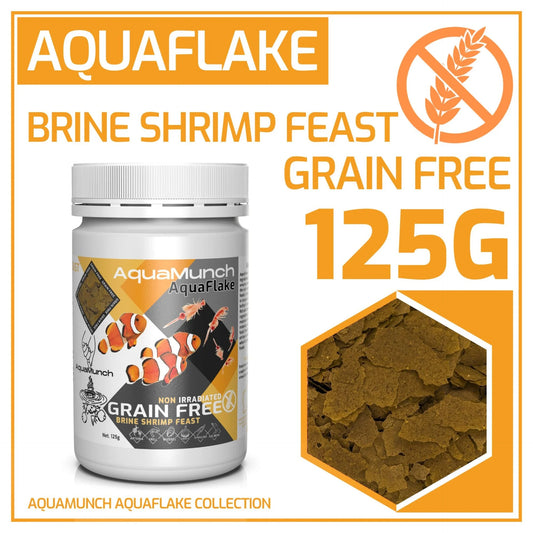 Aquamunch Aquaflake Brine Shrimp Feast 125g