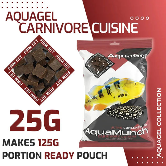 Aquamunch Aquagel Carnivore Cuise 25g