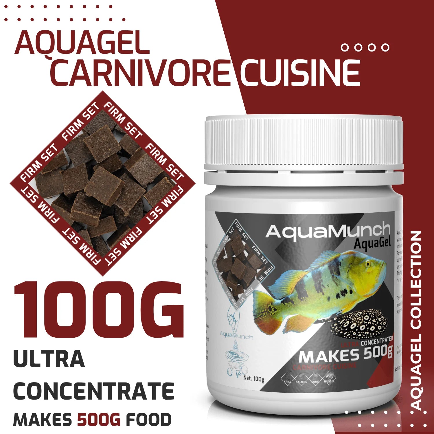 Aquamunch Aquagel Carnivore Cuise 25g