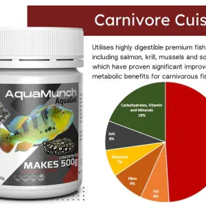 Aquamunch Aquagel Carnivore Cuise 25g