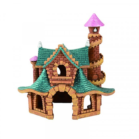 Bioscape - Blue Peak Temple - 15 X 15.5cm