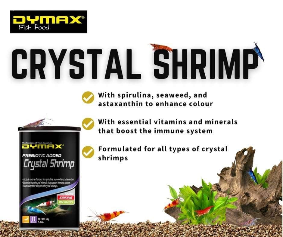 Dymax Crystal Shrimp Mini Wafer 10g