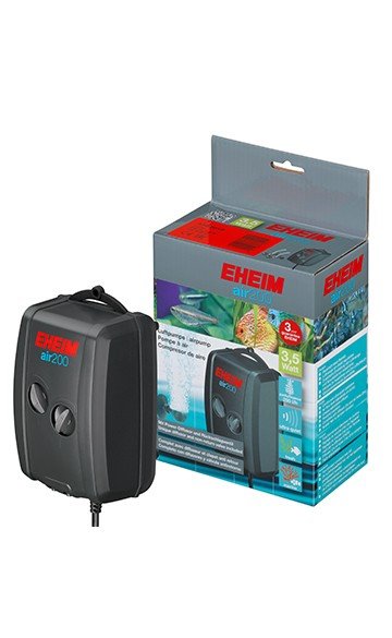 Eheim Air Pump 200l/h W Airline Hose & Diff