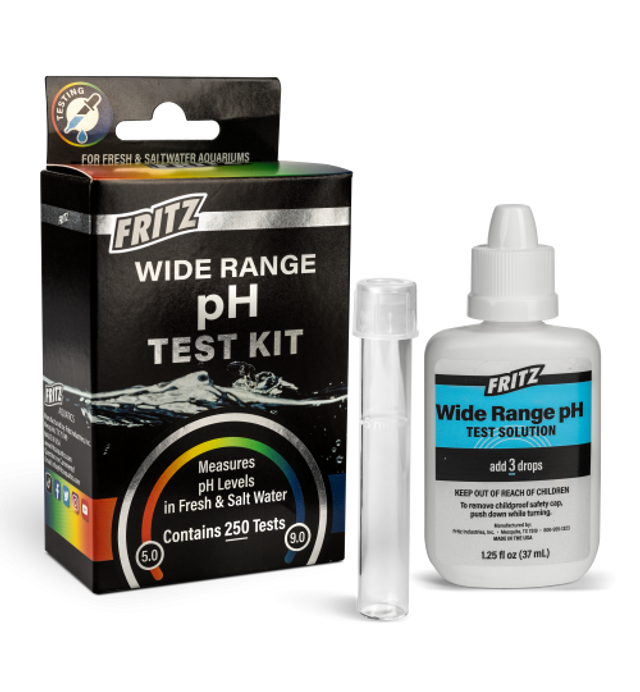 Fritz Wide Range Ph Test Kit 5.0-9.0