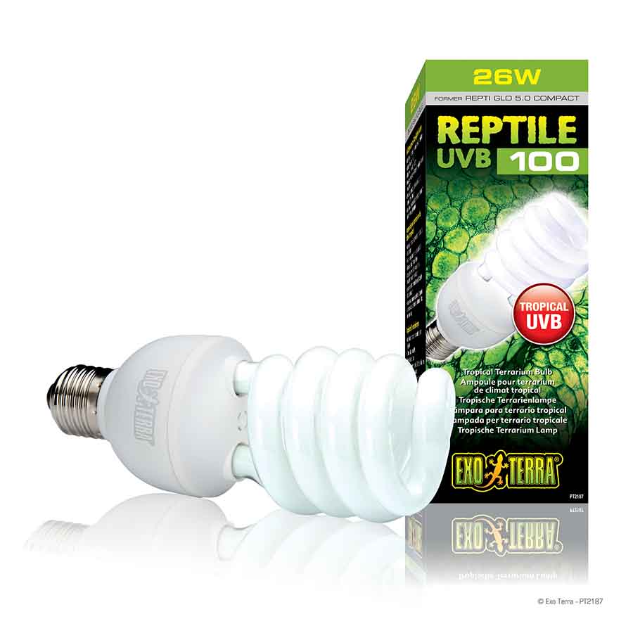 Exo Terra Reptile Uvb100 13w Tropical Compact 5.0