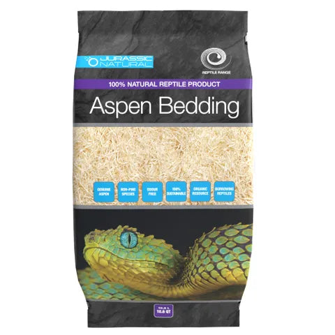 Jussassic Natural Aspen Bedding 10lt Bag