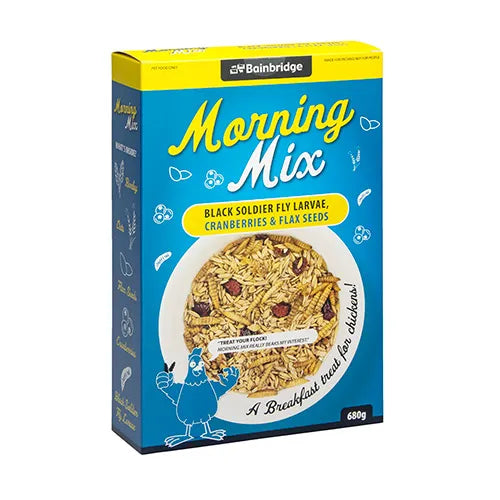Bainbridge Morning Mix Black Solder Fly Larvae,cranberries & Flax Seeds