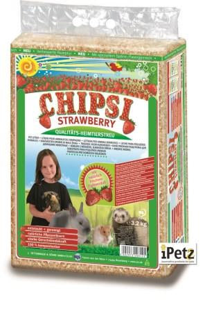 Chipsi Pet Bedding Strawberry 3.2kg