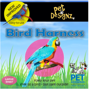 Pet Designz Bird Harness - Large