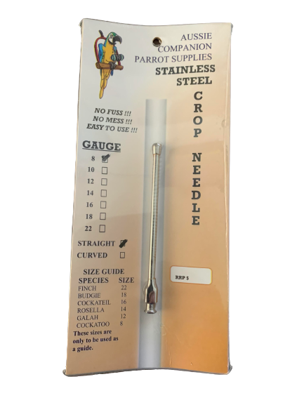 8g Straight Crop Needle