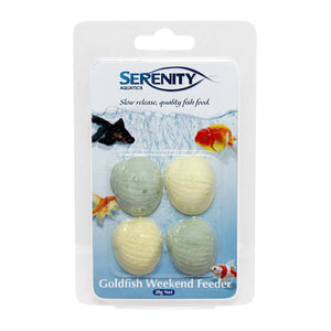 Weekend Feeding Blocks Serenity X4 Goldfish 20g