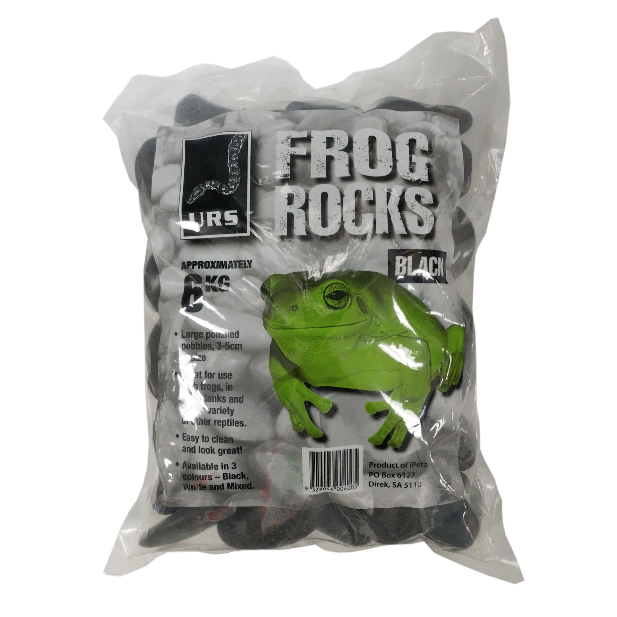 Frog Rocks Black Polished - 6kg