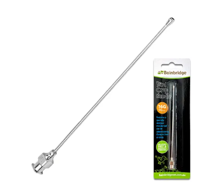 Bird Crop Needle 16g 90mm Bainbridge