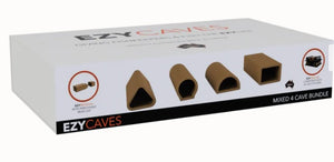 Ezycave Mixed 4 Cave Bundle - Light Brown