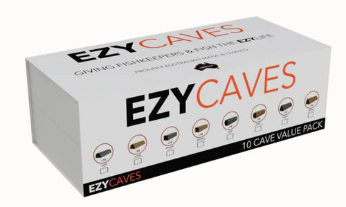 Ezycave Value 10 Pack - Round - Grey