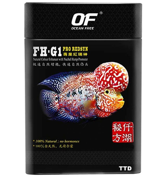 Ocean Free Pro Redsyn Flowerhorn Pellets Medium 250g
