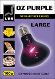 Oz Purple Night Globe - 100w
