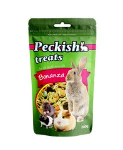 Peckish Bonanza Treat For Small Animals 200g