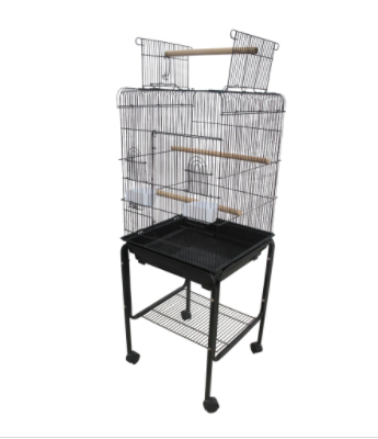 18"x18" Open Top Budgie Cage 1cm Spacings 45138