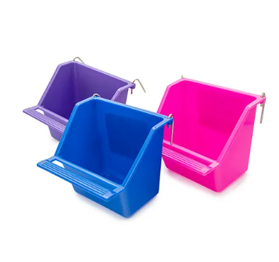 Plastic Coop Cup With Perch Large 11.5cm