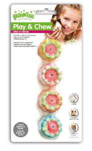 Pawise Mineral Flower Chew 4pc - 4cm