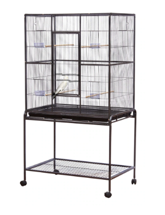 Bono Fido 36" X 24" Deluxe Flight Bird Cage With Stand 45434