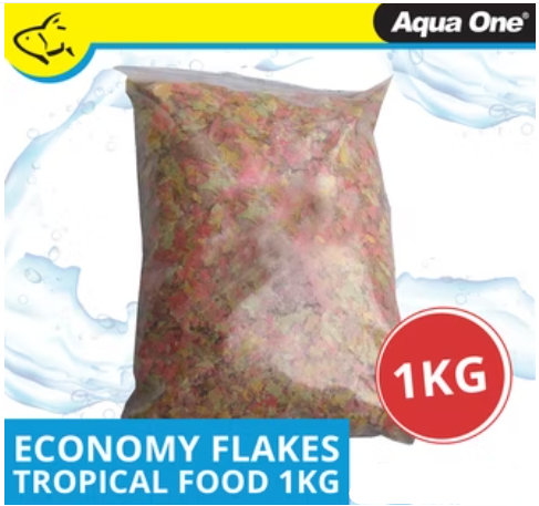 Aqua One Tropical Flakes - 1kg