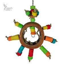 Nino's Java Bird Toy - Coco Ship Wheel