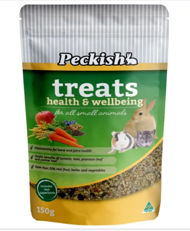 Peckish Small Animal Treats - Health & Wellbeing 150g