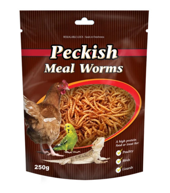 Peckish Dried Meal Worms 250g