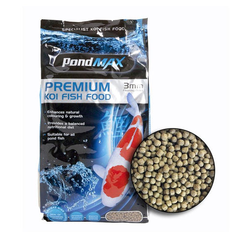 Pondmax Premium Koi Fish Food 3mm 1.1kg