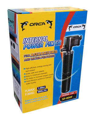 Orca Internal Power Filter Sp-500f